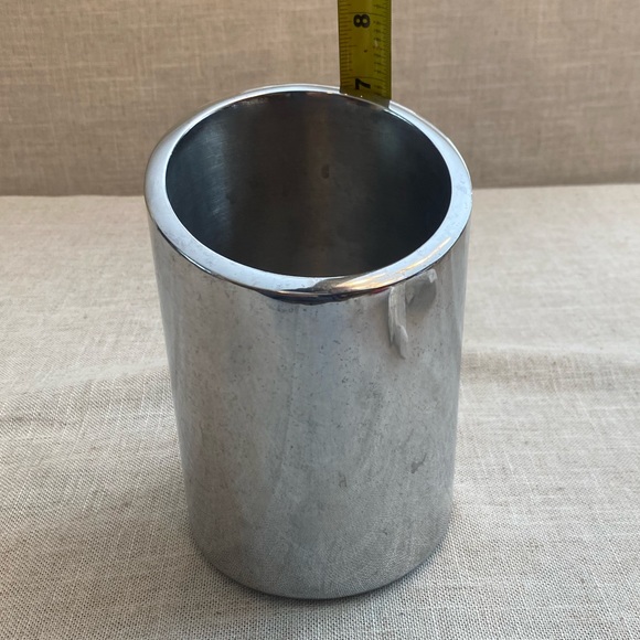 Nambe Dining Namb Tilt Wine Chiller No 6243 C202 Vintage Aluminum